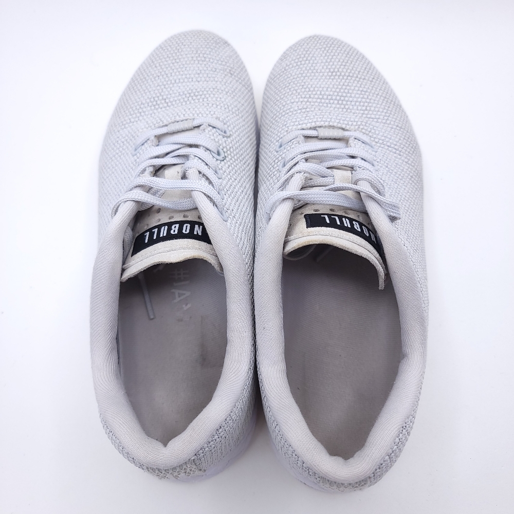 NoBull Grey Trainers Super Fabric CrossFit Shoes Size Men’s 9.5 Women’s 11 - Picture 4 of 15